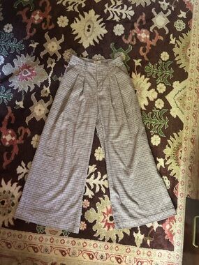 Maeve Avery wide leg Anthropologie pants